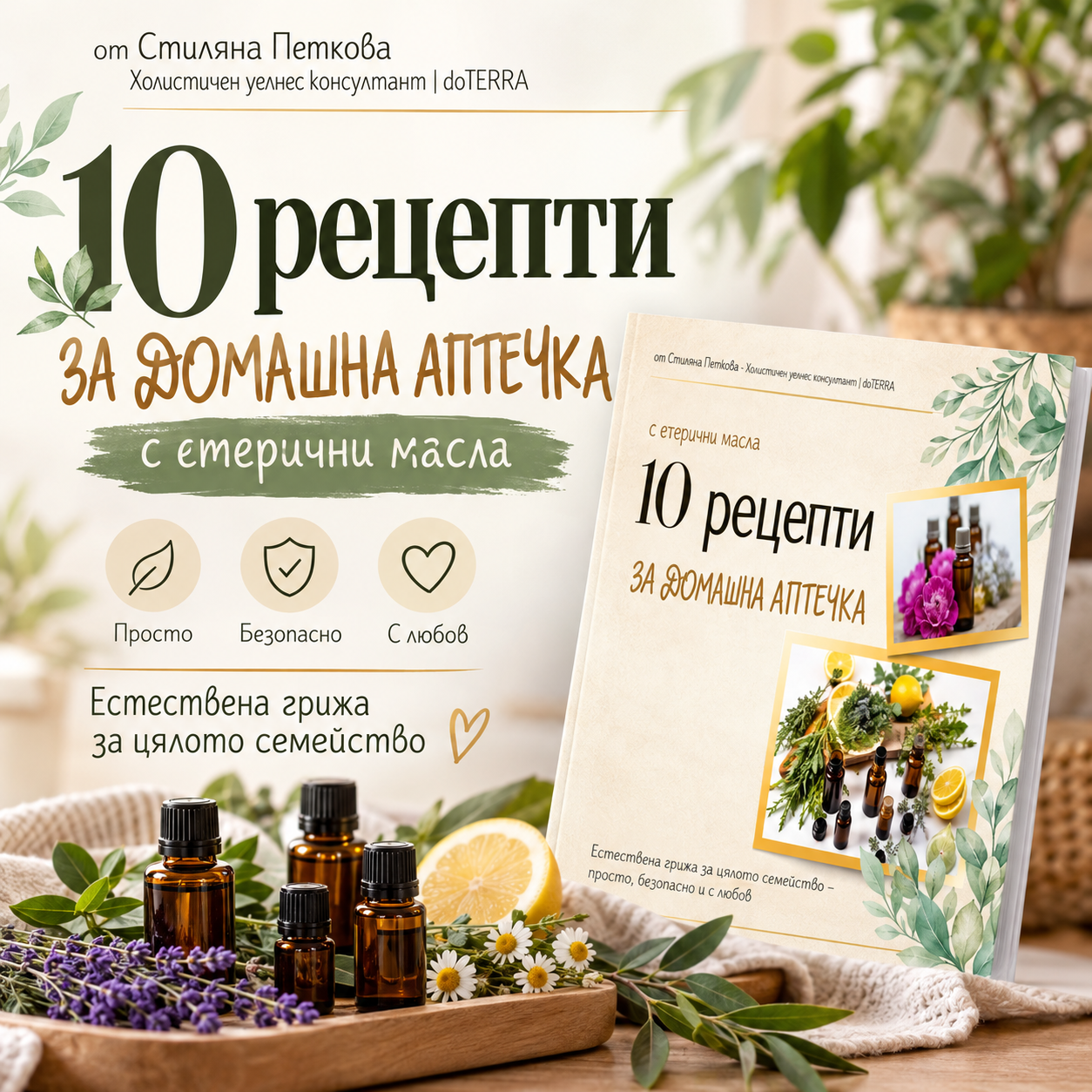 10 рецепти за домашна аптечка с етерични масла – за цялото семейство